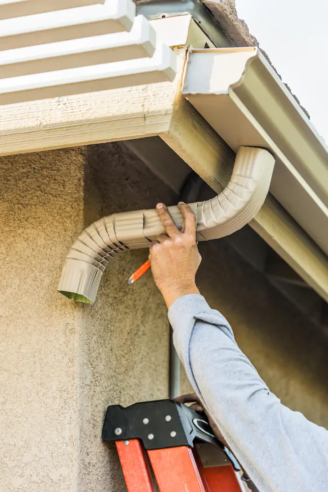 Gutter and Downspout installation