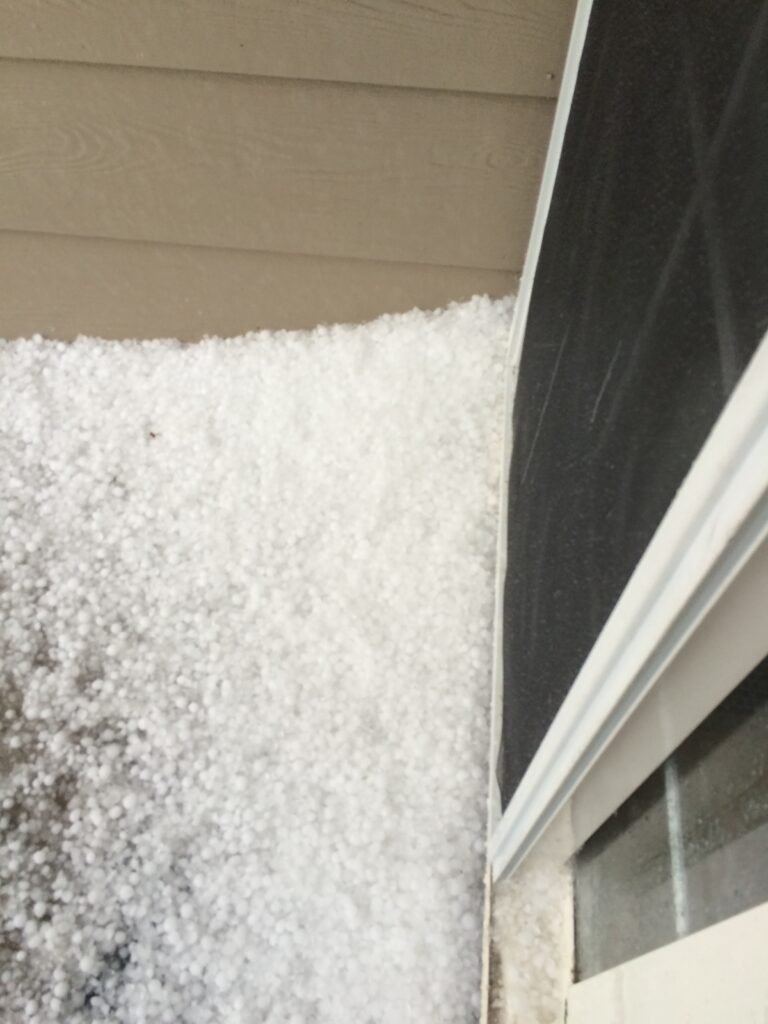 Hail Storm - Colorado Construction & Restoration Hail Storm